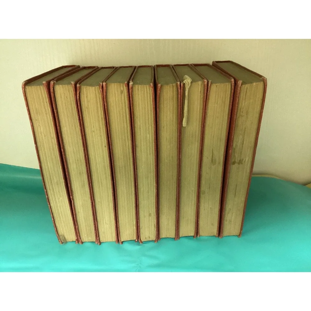 The Works of Edgar Allan Poe 1904 Funk & Wagnalls 9 of 10 Volume Set, Antique